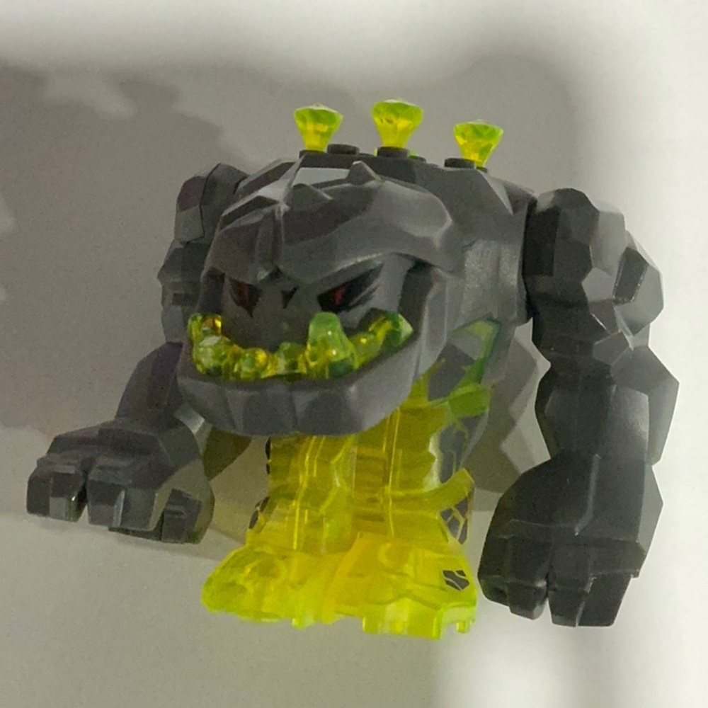 Lego Power Miners Geolix Rock Monster Minifigure